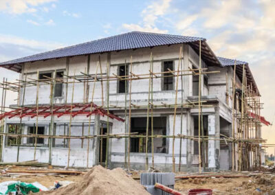 Construction crew laying foundation for a new building in Uganda, building contractors Uganda, construction companies in Uganda, residential construction Uganda, commercial builders Uganda