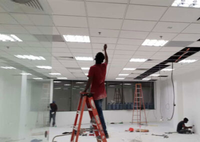 office electrical installation